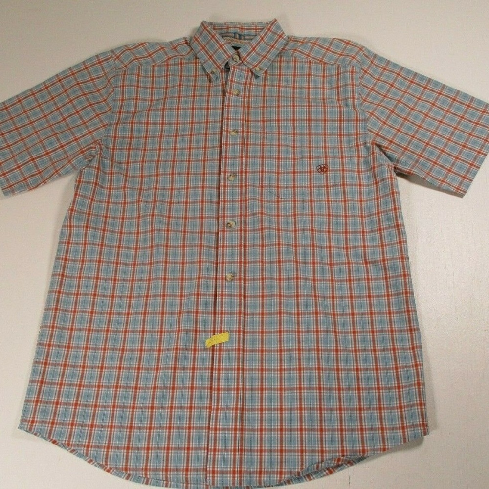 Ariat Pro Series Men Small Mint Condition Button